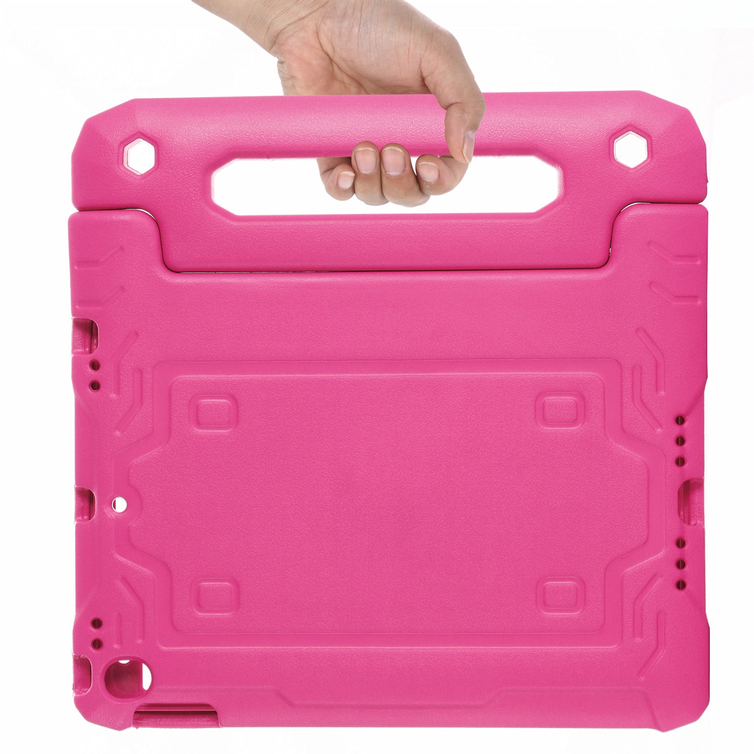 For iPad 10.2 (2021) / (2020) / (2019) Case EVA Anti-drop Protective Tablet Cover with Front Lid and Kickstand Handle For iPad 10.2 (2021) / (2020) / (2019) Case EVA Anti-drop Protective Tablet Cover with Front Lid and Kickstand Handle